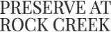 Preserve at Rock Creek Logo